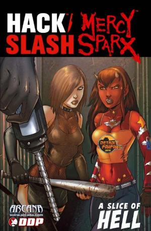 Cover of the book Hack Slash and Mercy Sparx A Slice of Hell by Luigi Monge