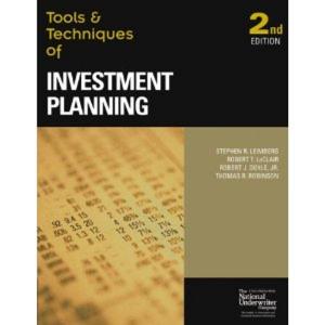 Cover of the book The Tools & Techniques of Investment Planning by David J. Lynn, Ph.D.
