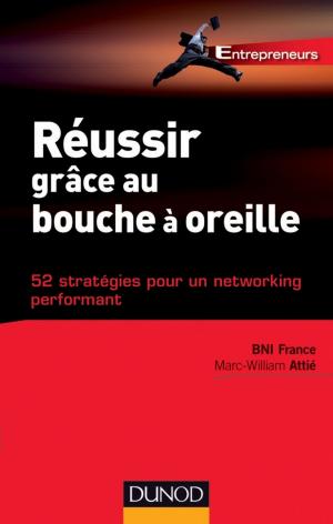 Cover of the book Réussir grâce au bouche à oreille by Loïc Cadin, Francis Guérin