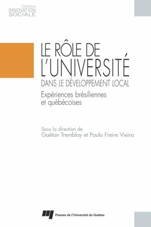 Cover of the book Le rôle de l'université dans le développement local by Martine D'Amours
