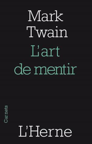Cover of the book L'art de mentir by Walter Benjamin