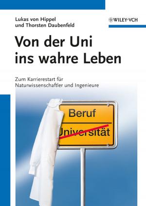 Book cover of Von der Uni ins wahre Leben