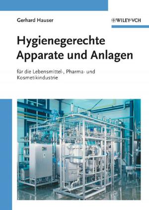 Cover of the book Hygienegerechte Apparate und Anlagen by Alistair Farley, Ella McLafferty, Charles Hendry