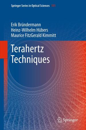 Cover of the book Terahertz Techniques by J.-J. Merland, M.C. Riche, J. Thiebot, J. Chiras, J.M. Tubiana