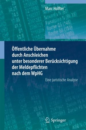 bigCover of the book Öffentliche Übernahme durch Anschleichen unter besonderer Berücksichtigung der Meldepflichten nach dem WpHG by 