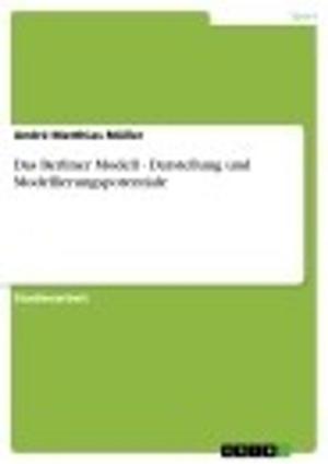 Cover of the book Das Berliner Modell - Darstellung und Modellierungspotentiale by Peter Kühn