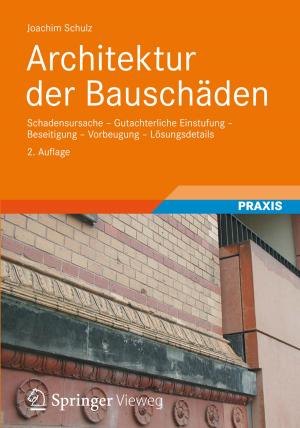 Cover of the book Architektur der Bauschäden by André Neubauer