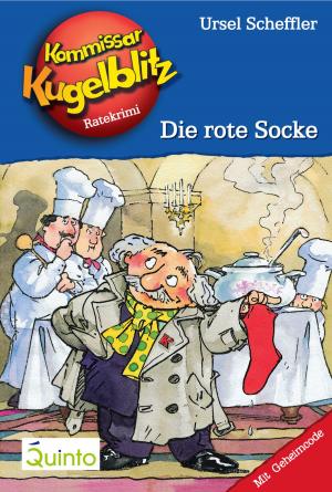 Book cover of Kommissar Kugelblitz 01. Die rote Socke