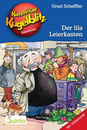 Book cover of Kommissar Kugelblitz 05. Der lila Leierkasten