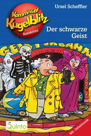 Book cover of Kommissar Kugelblitz 07. Der schwarze Geist