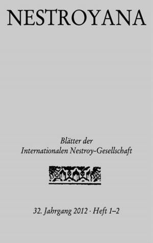 Cover of the book Nestroyana by Herbert Seifert