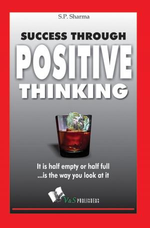 Book cover of Success Through Positive Thinking: It is half emptyor half full is the way you look at it