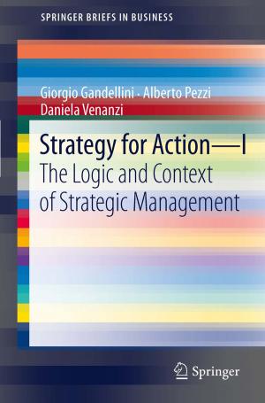 Cover of the book Strategy for Action – I by Alberto Siracusano, Antonio Vita, Emilio Sacchetti, Wolfgang Fleischhacker