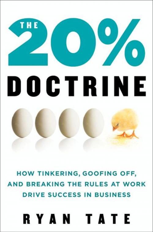 Cover of the book The 20% Doctrine by Ryan Tate, HarperBusiness