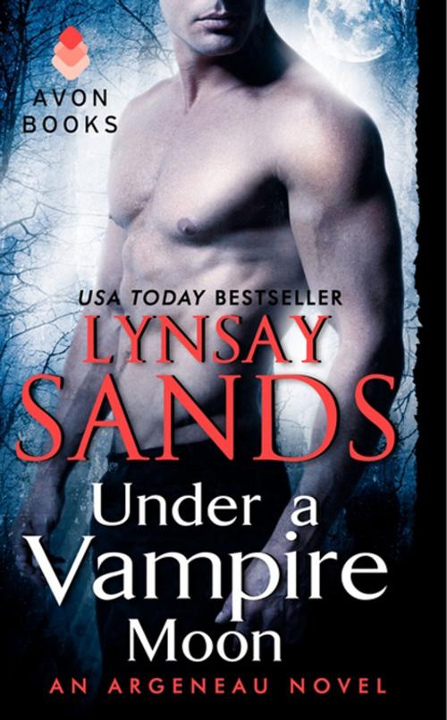 Cover of the book Under a Vampire Moon by Lynsay Sands, Avon