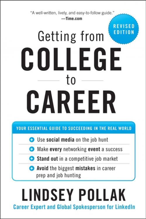 Cover of the book Getting from College to Career Revised Edition by Lindsey Pollak, HarperBusiness