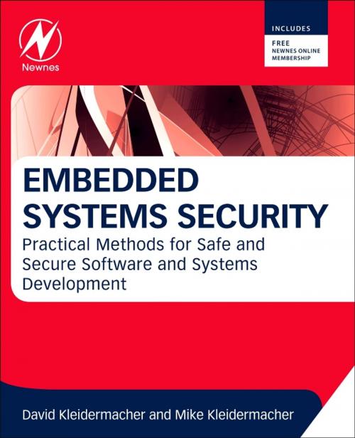 Cover of the book Embedded Systems Security by David Kleidermacher, Mike Kleidermacher, Elsevier Science