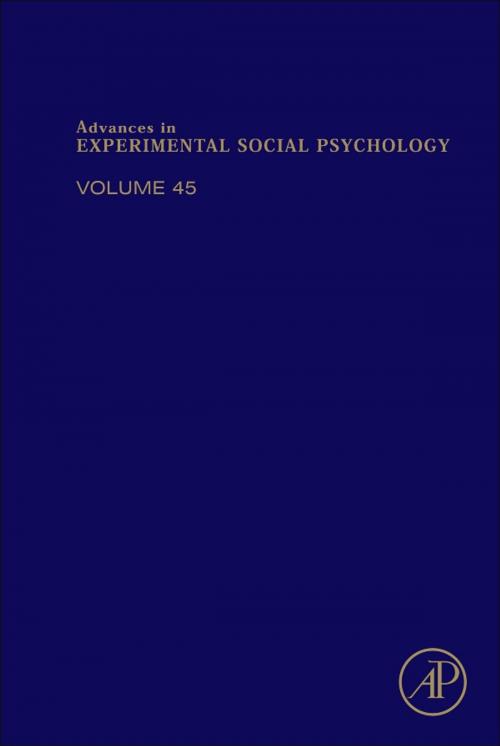Cover of the book Advances in Experimental Social Psychology by Patricia Devine, Ashby Plant, Elsevier Science