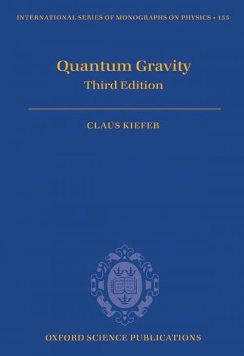 Cover of the book Quantum Gravity by Claus Kiefer, OUP Oxford