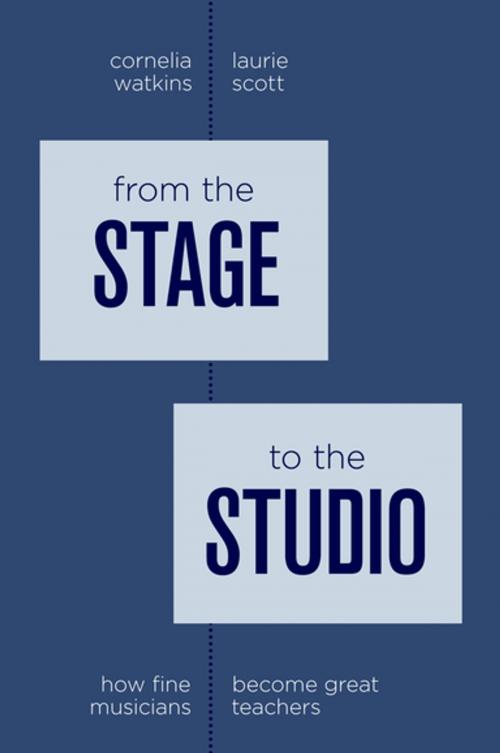 Cover of the book From the Stage to the Studio by Cornelia Watkins, Laurie Scott, Oxford University Press