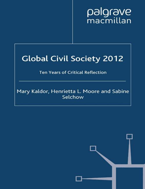 Cover of the book Global Civil Society 2012 by Hertie School of, Palgrave Macmillan UK