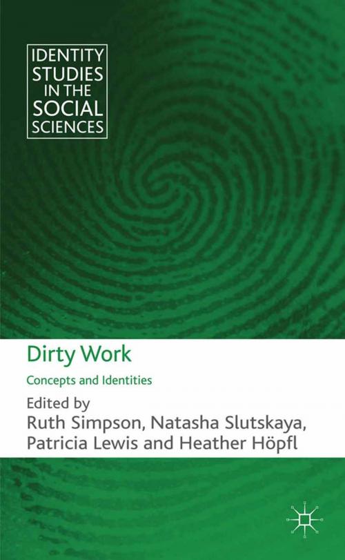 Cover of the book Dirty Work by , Palgrave Macmillan UK