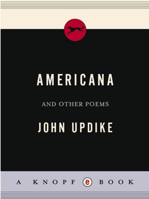 Cover of the book Americana by John Updike, Knopf Doubleday Publishing Group