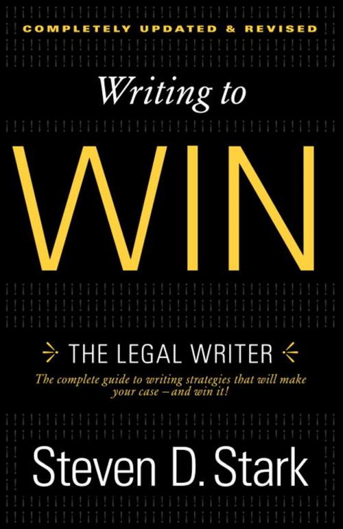 Cover of the book Writing to Win by Steven D. Stark, Crown/Archetype
