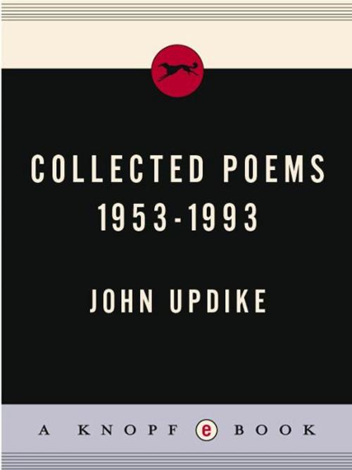 Cover of the book Collected Poems, 1953-1993 by John Updike, Knopf Doubleday Publishing Group