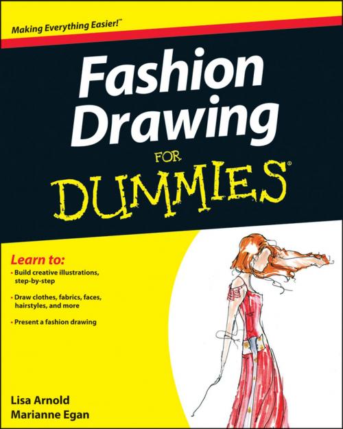 Cover of the book Fashion Drawing For Dummies by Lisa Arnold, Marianne Egan, Wiley