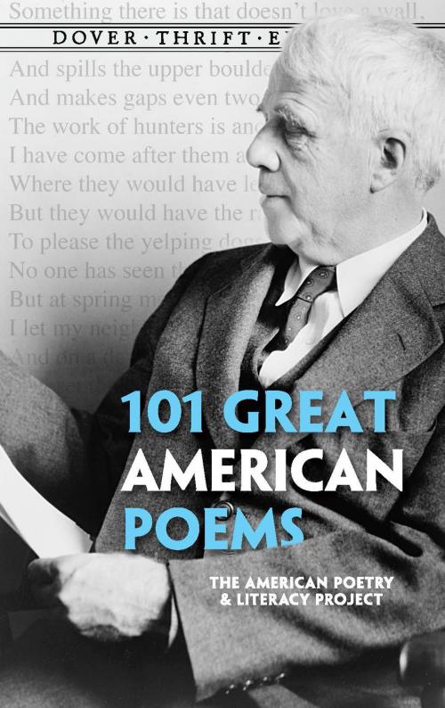 Cover of the book 101 Great American Poems by , Dover Publications