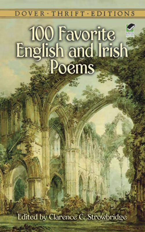 Cover of the book 100 Favorite English and Irish Poems by , Dover Publications