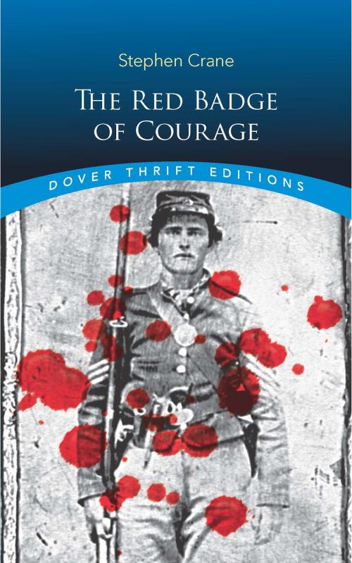 Cover of the book The Red Badge of Courage by Stephen Crane, Dover Publications