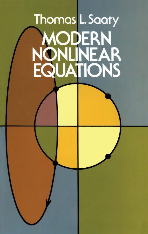 Cover of the book Modern Nonlinear Equations by Thomas L. Saaty, Dover Publications