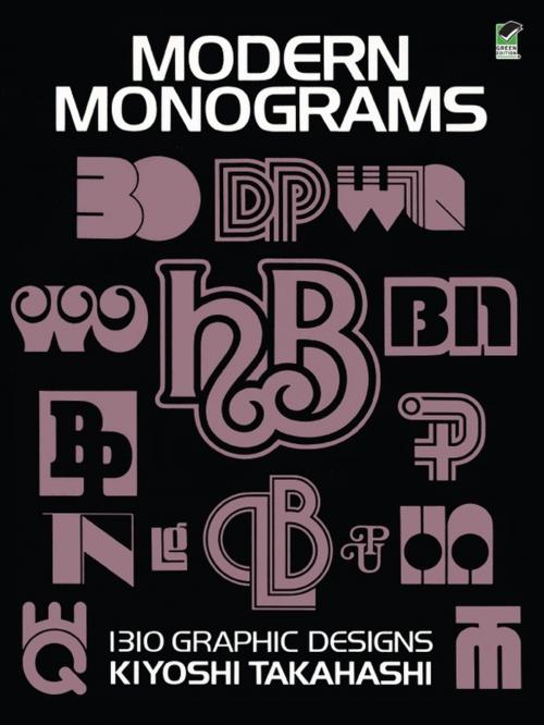 Cover of the book Modern Monograms by Kiyoshi Takahashi, Dover Publications