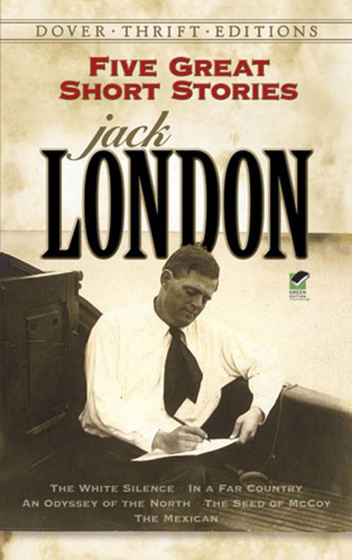 Cover of the book Five Great Short Stories by Jack London, Dover Publications