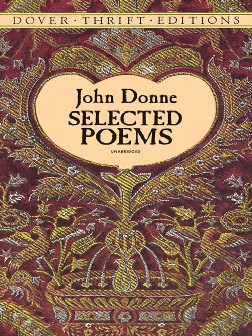 Cover of the book Selected Poems by John Donne, Dover Publications
