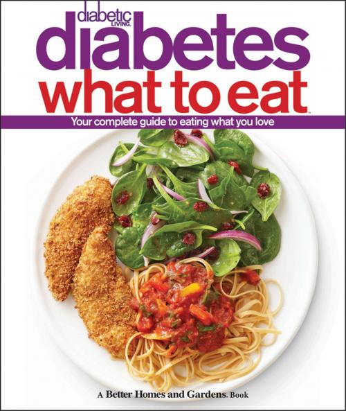 Cover of the book Diabetic Living Diabetes What to Eat by Better Homes and Gardens, HMH Books