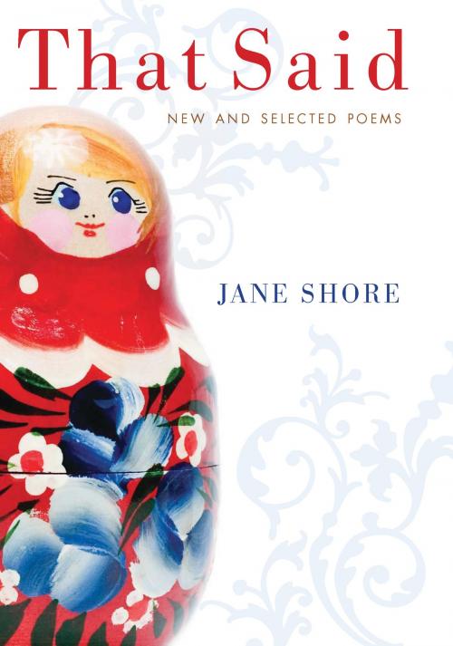 Cover of the book That Said by Jane Shore, HMH Books