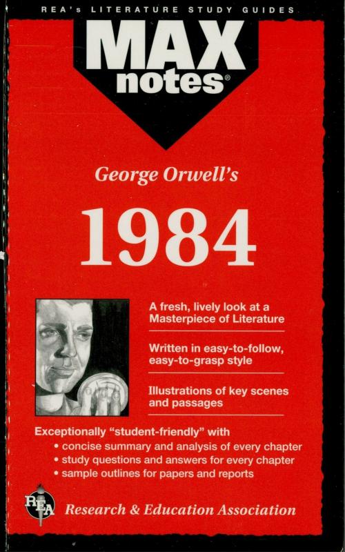 Cover of the book 1984 (MAXNotes Literature Guides) by Karen Brodeur, Research & Education Association