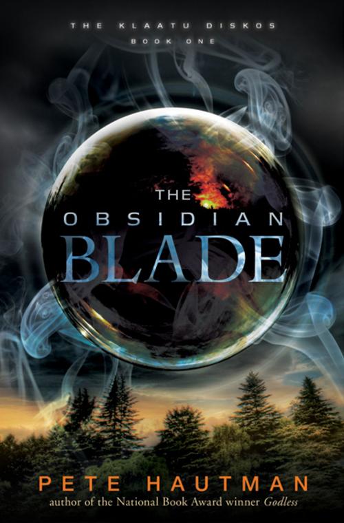 Cover of the book The Obsidian Blade by Pete Hautman, Candlewick Press