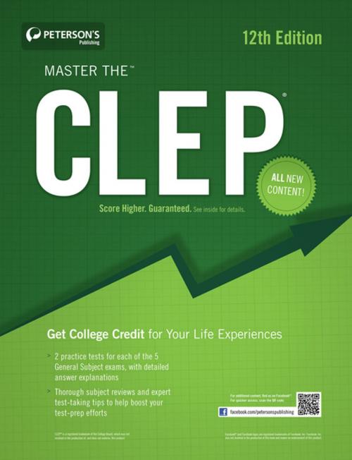 Cover of the book Master the CLEP by Peterson's, Peterson's