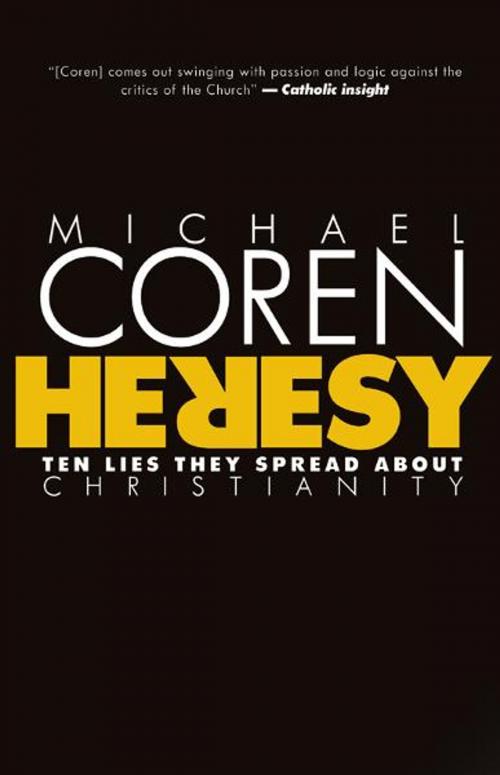 Cover of the book Heresy by Michael Coren, McClelland & Stewart