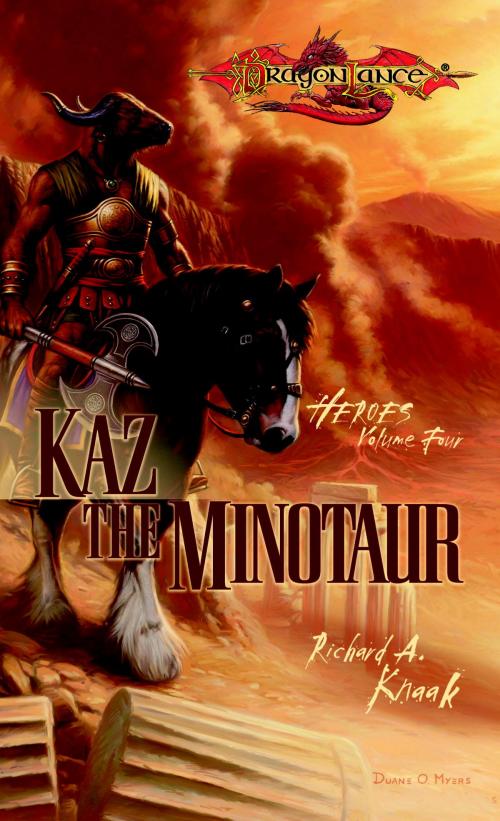Cover of the book Kaz the Minotaur by Richard Knaak, Wizards of the Coast Publishing