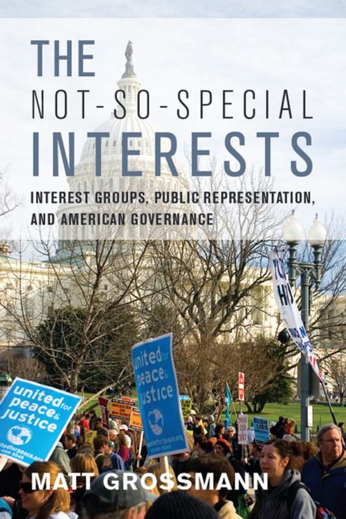 Cover of the book The Not-So-Special Interests by Matt Grossmann, Stanford University Press