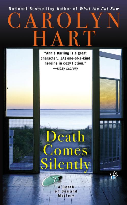 Cover of the book Death Comes Silently by Carolyn Hart, Penguin Publishing Group