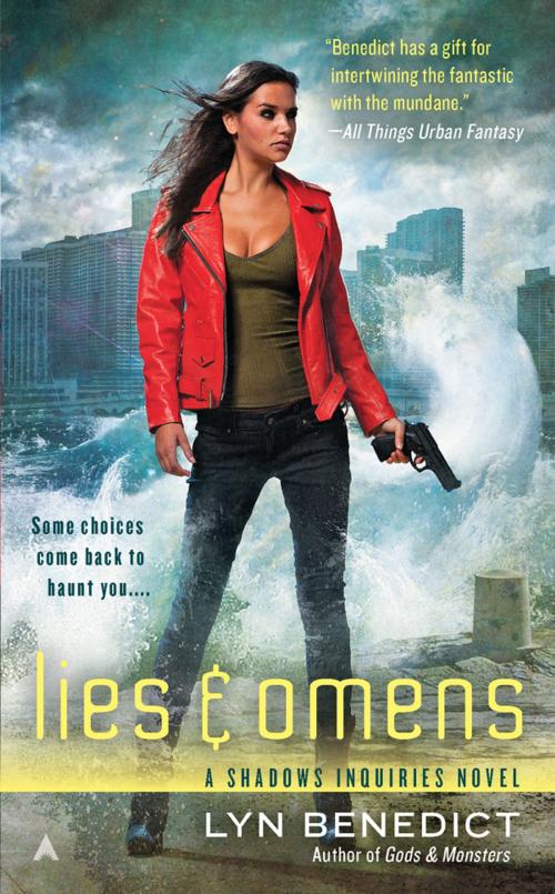 Cover of the book Lies & Omens by Lyn Benedict, Penguin Publishing Group