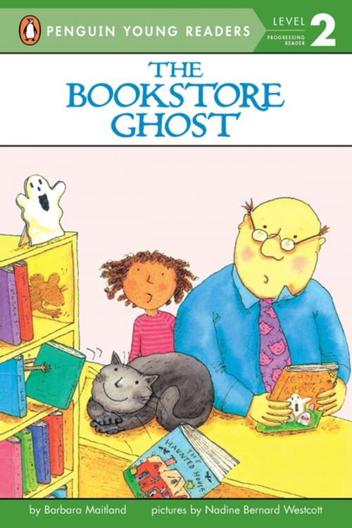 Cover of the book The Bookstore Ghost by Barbara Maitland, Penguin Young Readers Group