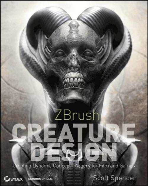 Cover of the book ZBrush Creature Design by Scott Spencer, Wiley