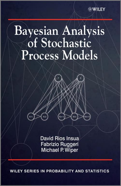 Cover of the book Bayesian Analysis of Stochastic Process Models by Mike Wiper, Fabrizio Ruggeri, David Insua, Wiley